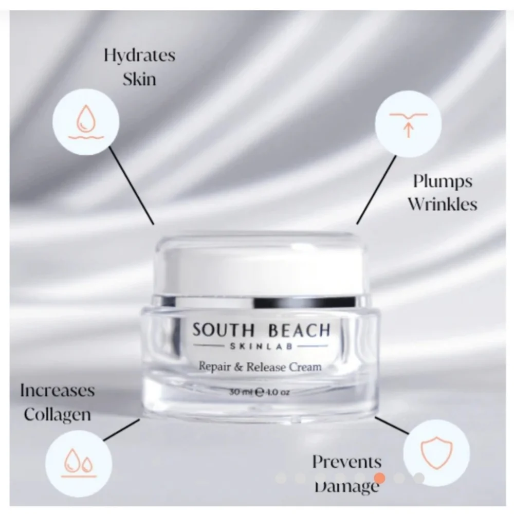 NIB South Beach Skinlab Repair & Release Cream 30ml/1oz